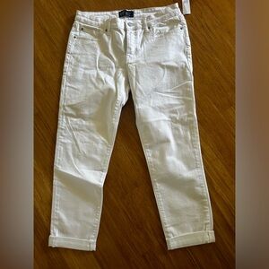 Gap white denim Sexy Boyfriend 28 regular